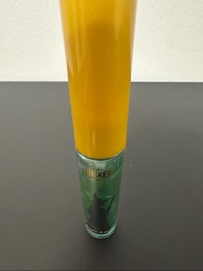 Wicked Yellow & Green Perfume Bottle